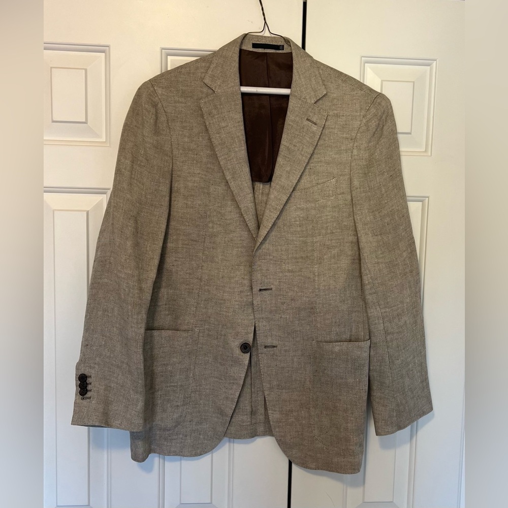 SuitSupply linen blazer